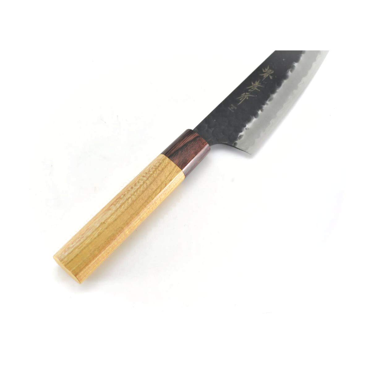 Amazon | 堺孝行 青紙スーパー 黒打 両刃 和剣型三徳 160mm